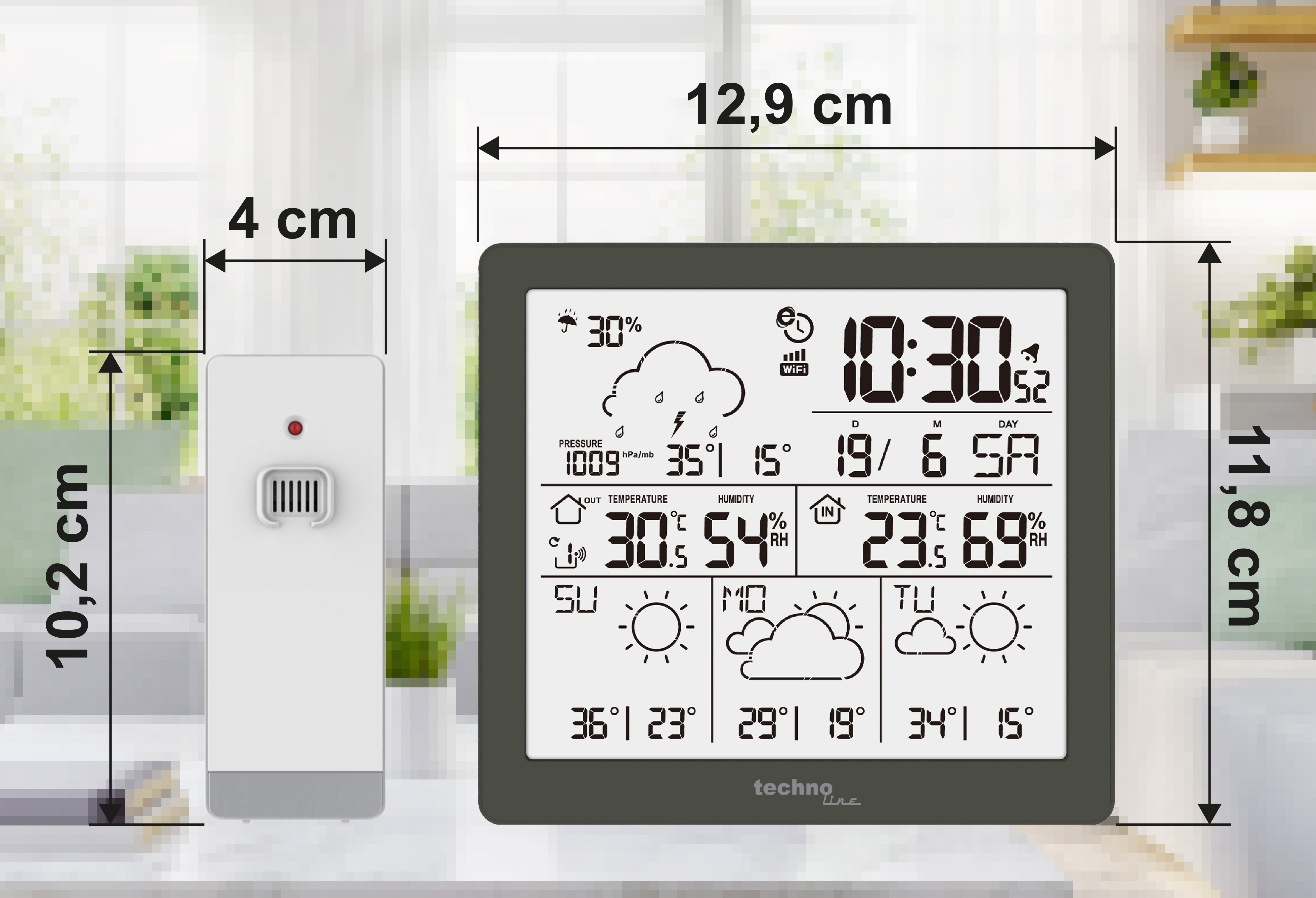 WD 2200 technoline Wetterstation