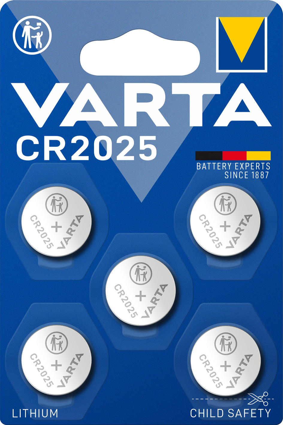 CR2025 Varta Electronic-Batterie