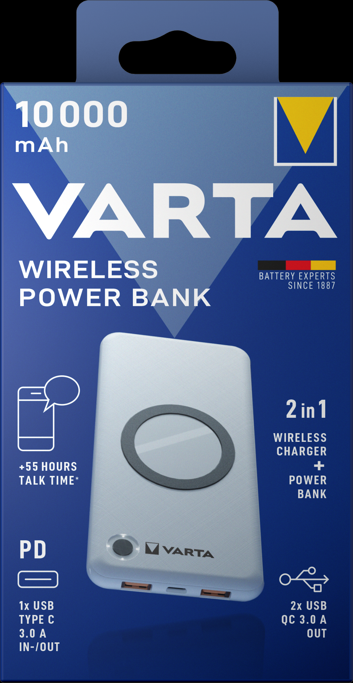 V57913 Varta Wireless Power Bank 10000