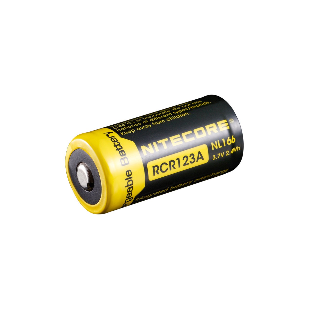 Nitecore Li-Ion Akku16340  NL166 3,7V 650mAh