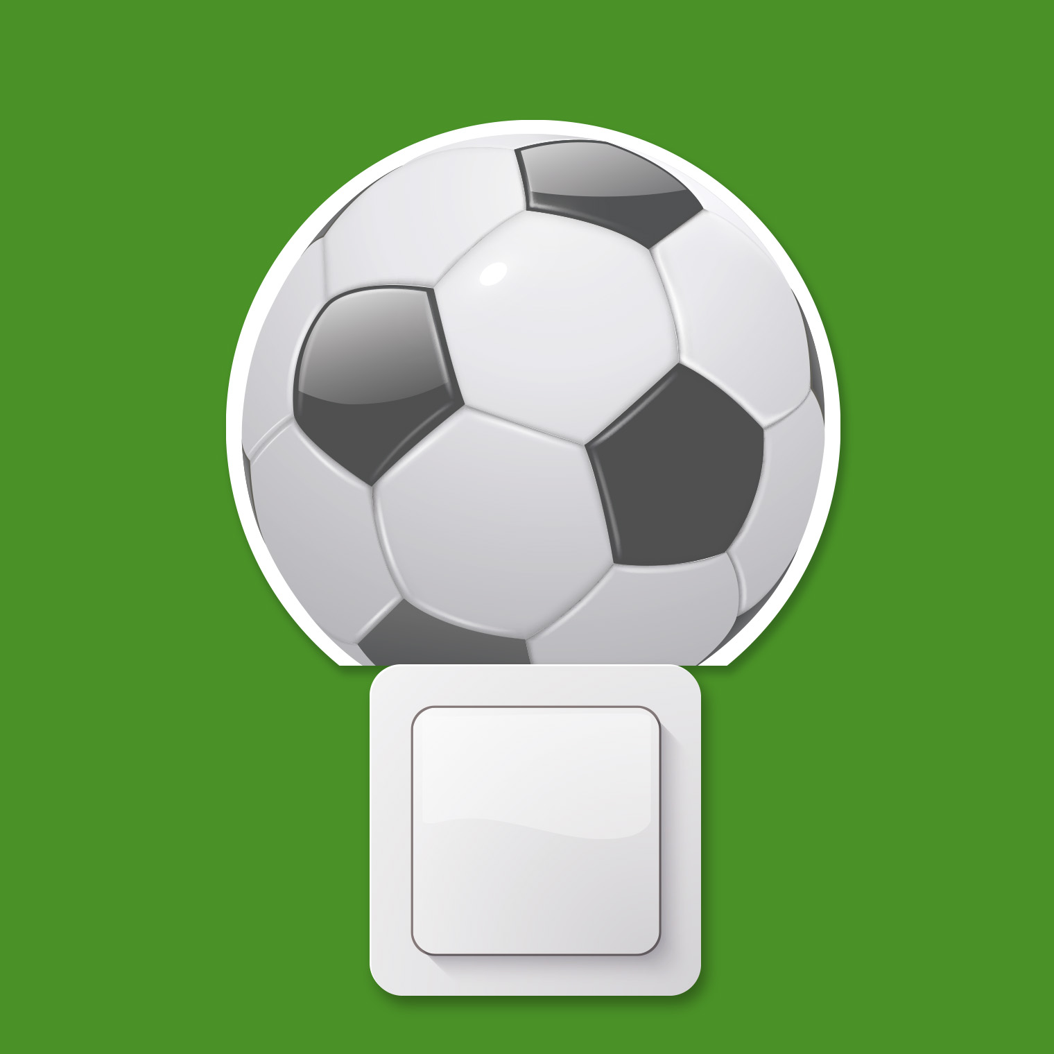Motiv-Einschlaflicht "Fussball"