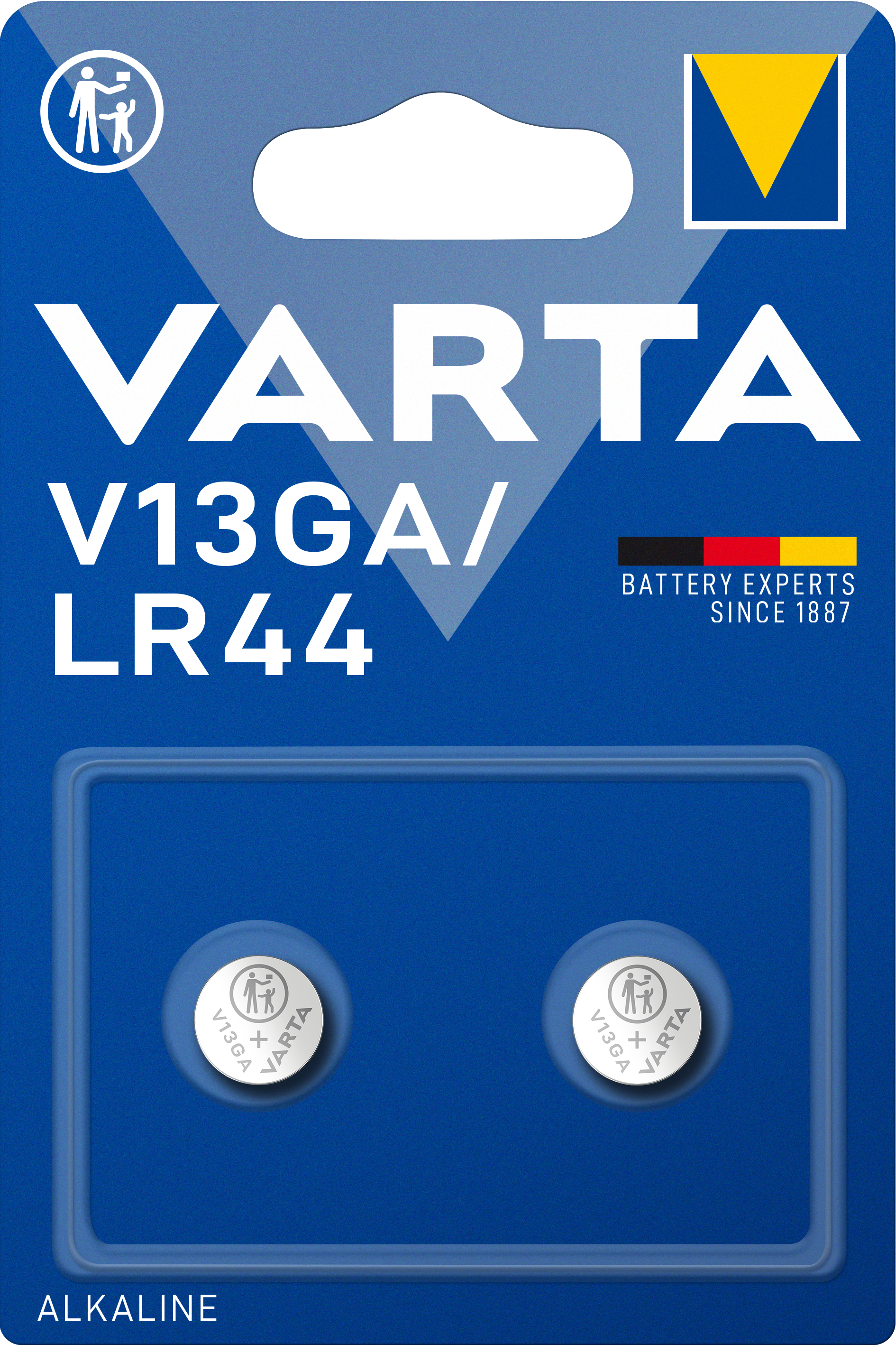 V13GA Varta Electronic-Batterie 2er Blister