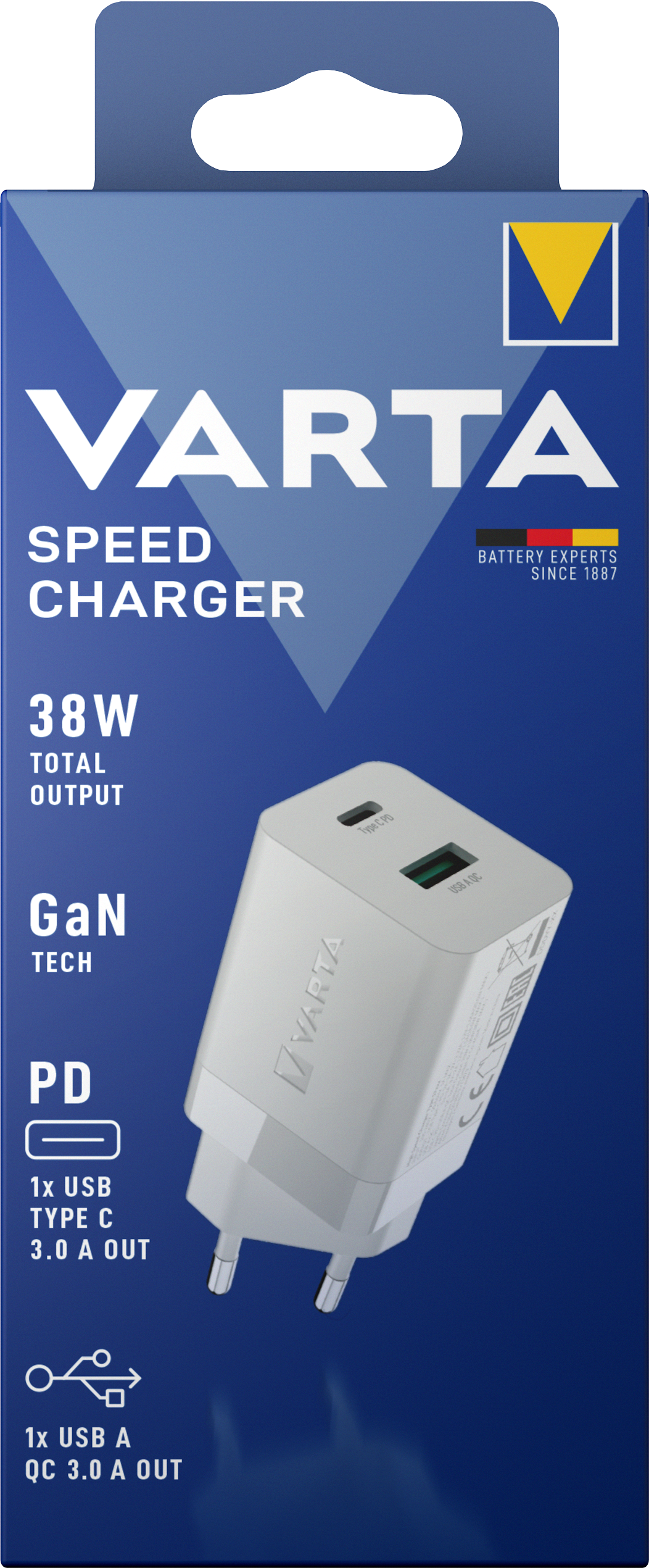 V57955101111 Varta Speed Charger 38W