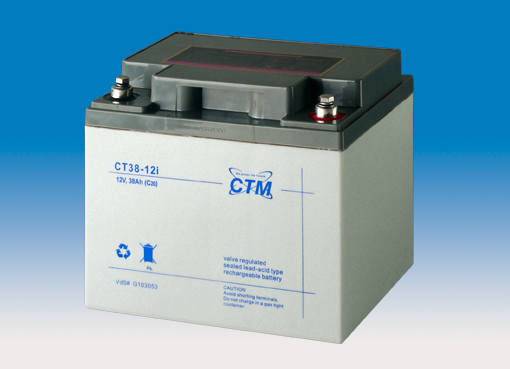 CT38-12 CTM Blei Gitter-Vließ-Batterie