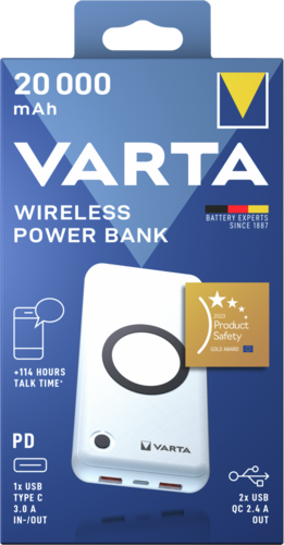 V57909 Varta Wireless Power Bank 20000
