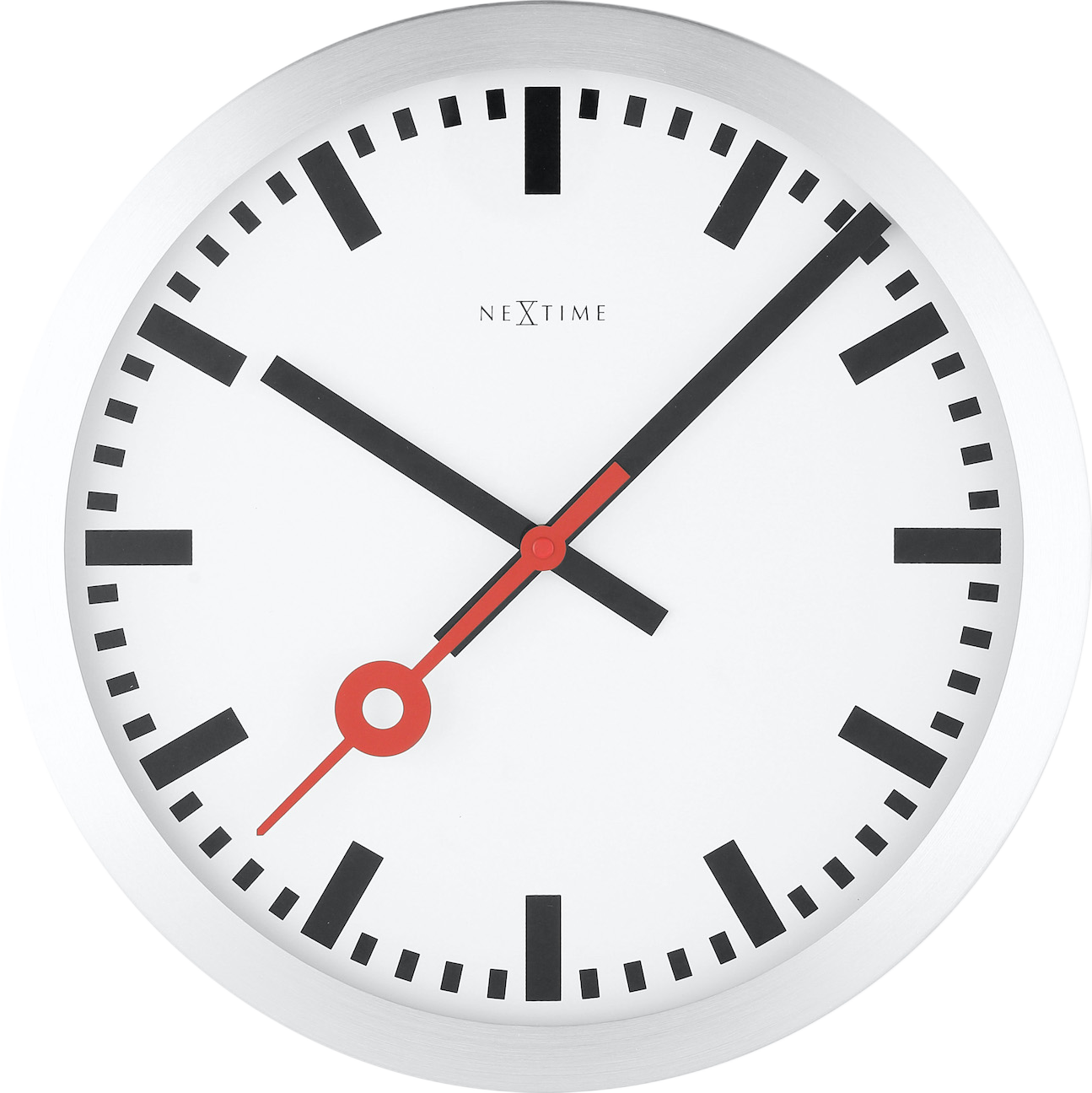 Nextime Wanduhr Station 3998ST