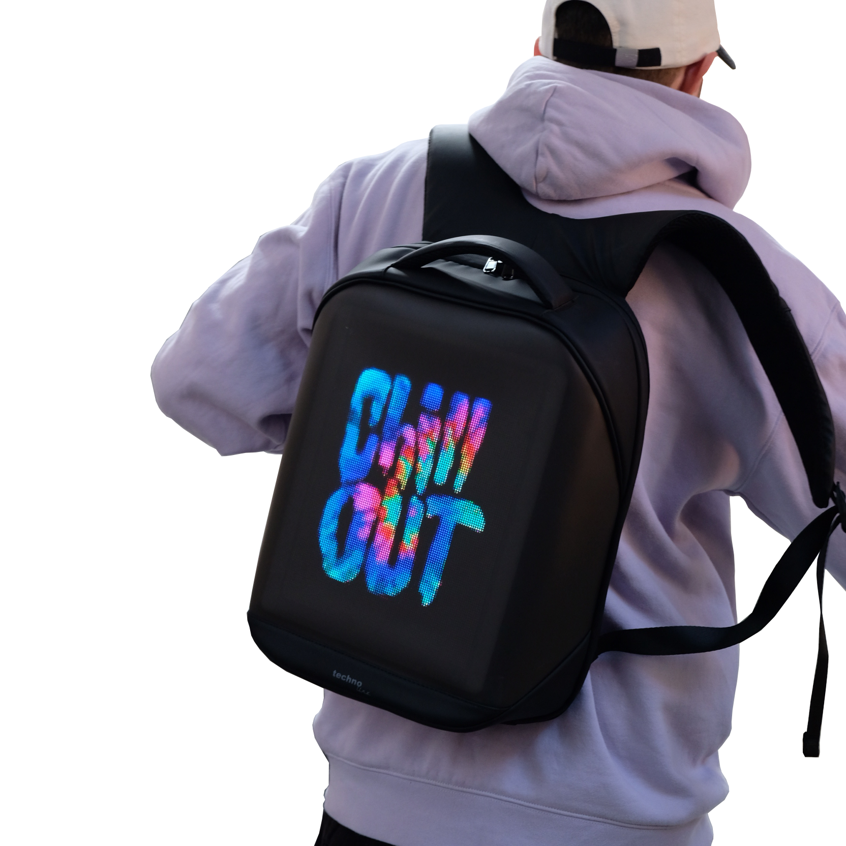 BAG1 Rucksack mit digitaler Anzeige