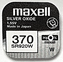 370 Maxell Uhrenbatterie