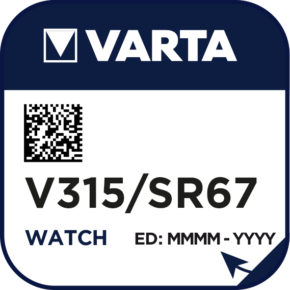 V315  Varta Uhrenbatterie