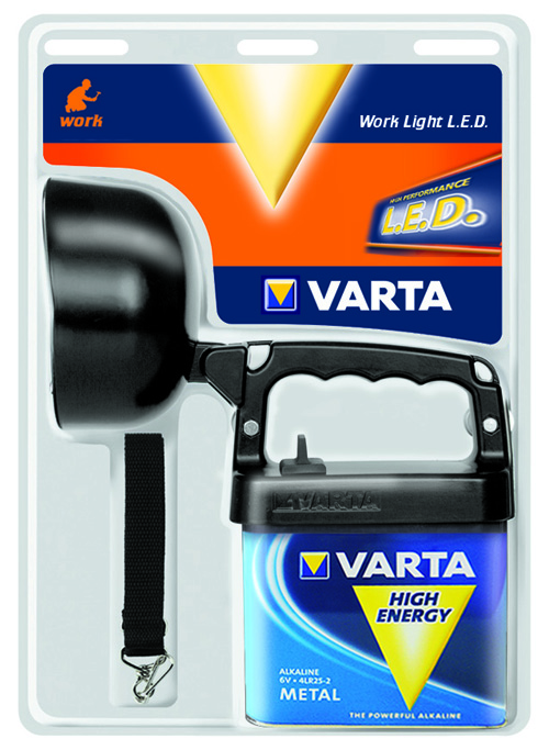 T12662 Varta Arbeits- Handscheinwerfer