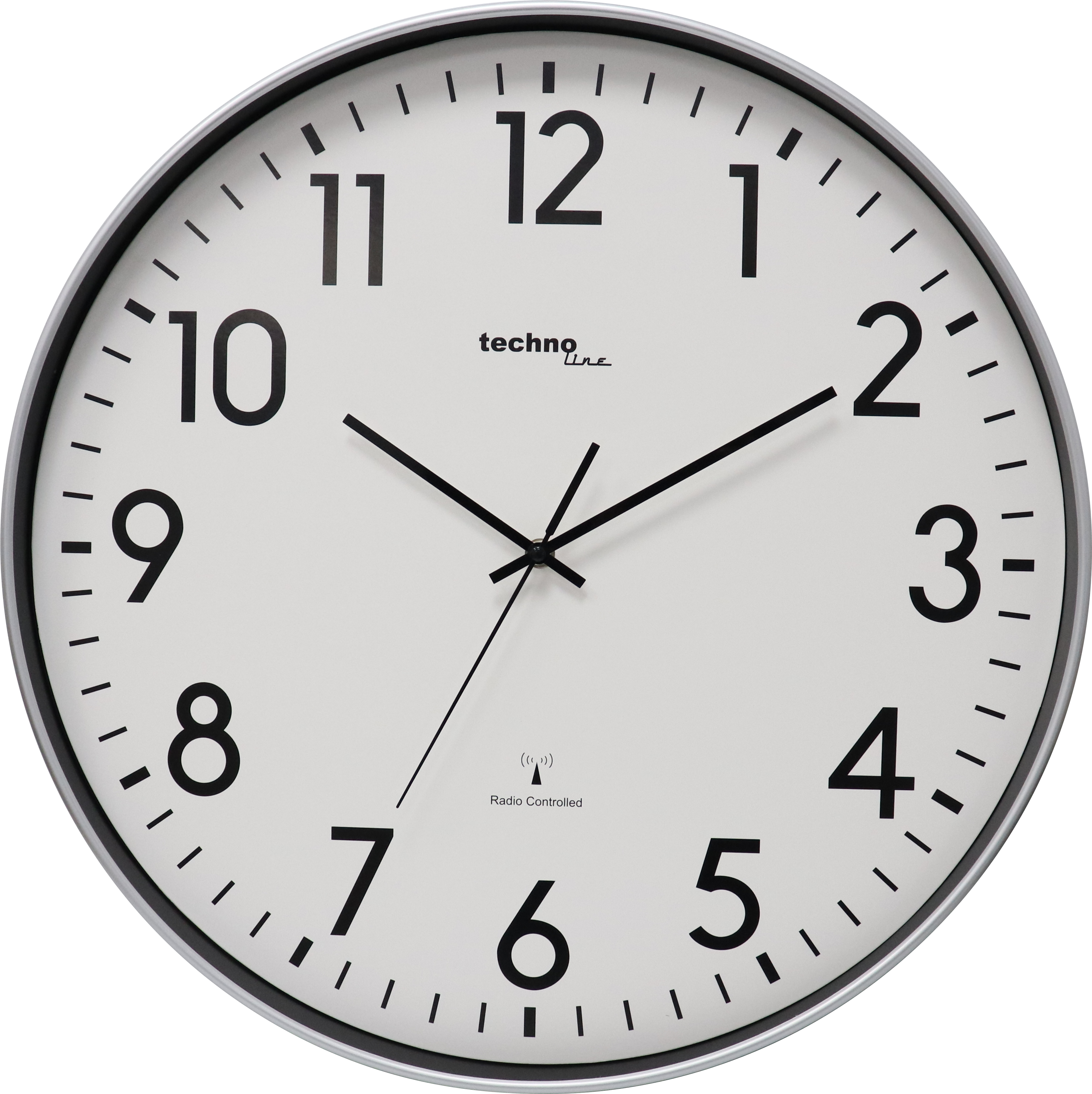 WT 8998 technoliner XXL Funk-Wanduhr, Ø=50,5cm