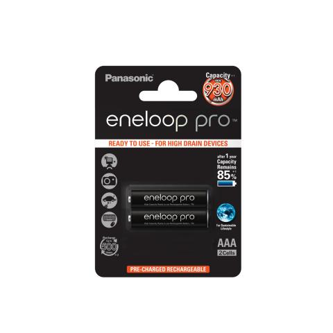 Panasonic eneloop Pro Akku BK-4HCDE AAA 930mAh