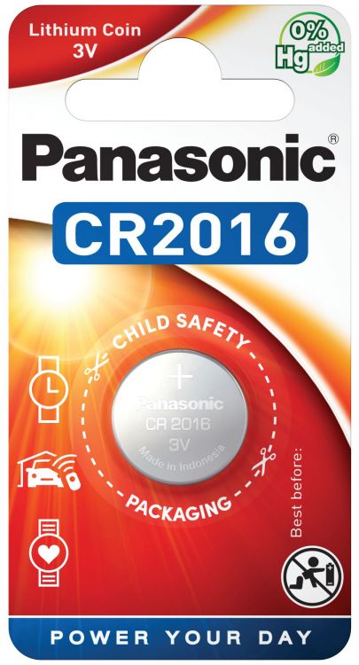 CR2016 Panasonic Electronic-Batterie