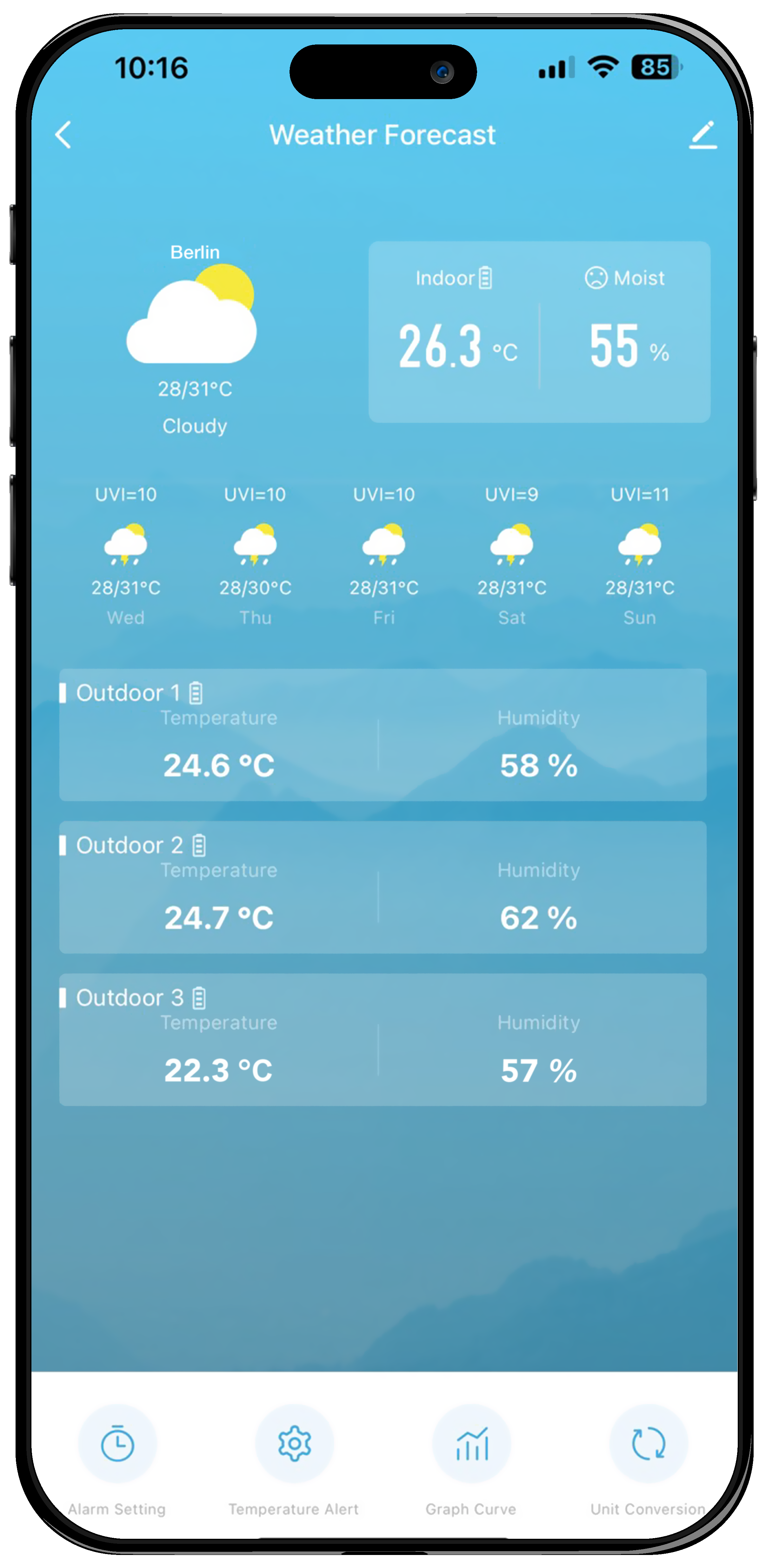 WD 3050 technoline Wetterstation