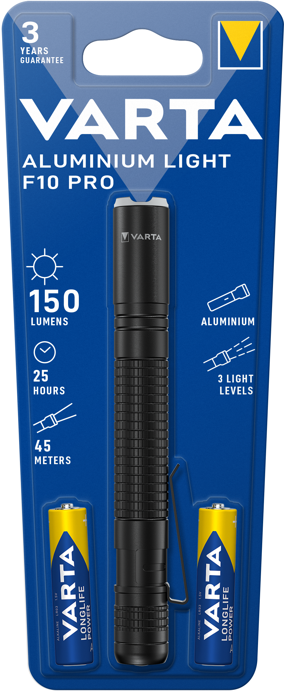 T16606 Varta Aluminium Light F10 Pro