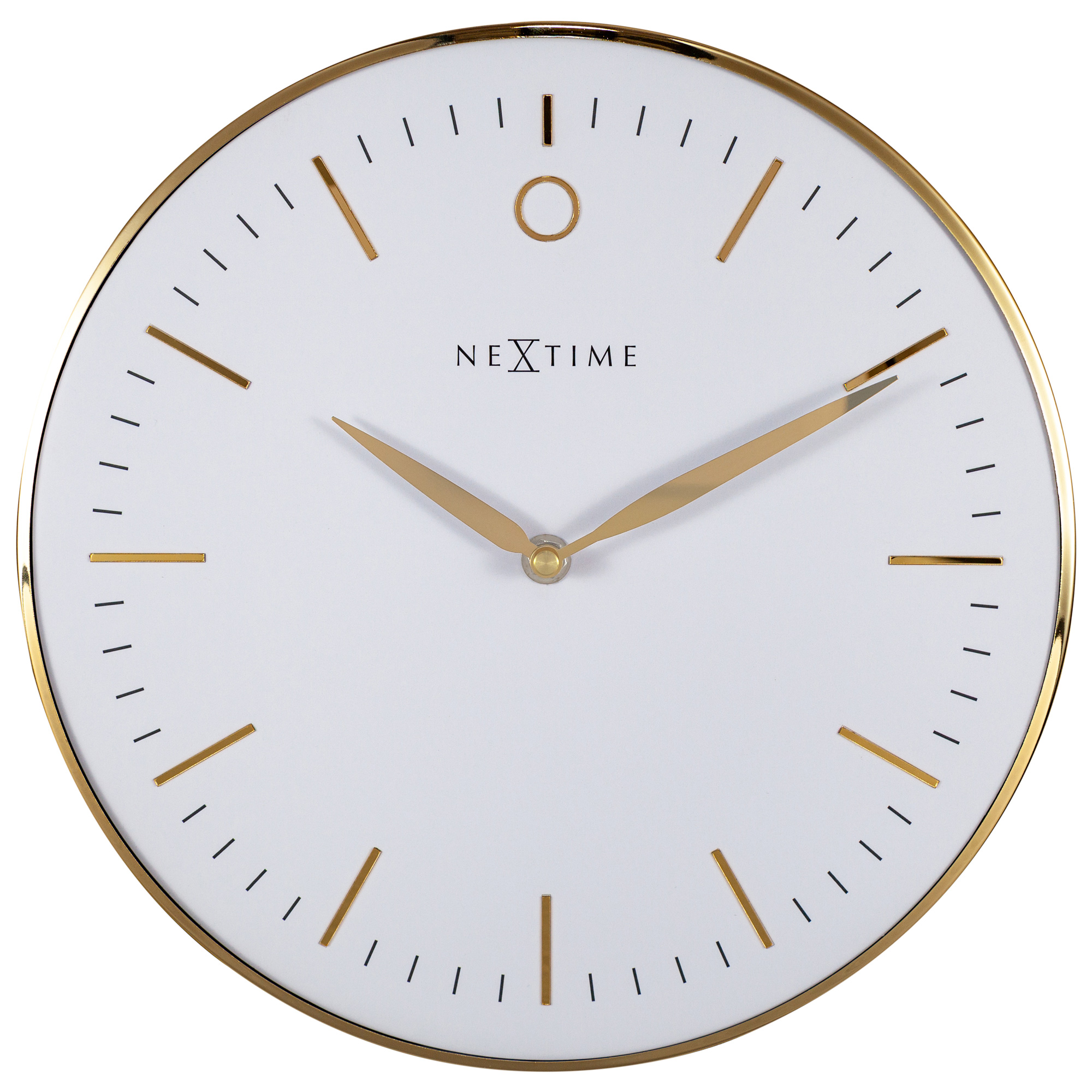 Nextime Wanduhr Small Glamour 3256WI, Ø = 30cm