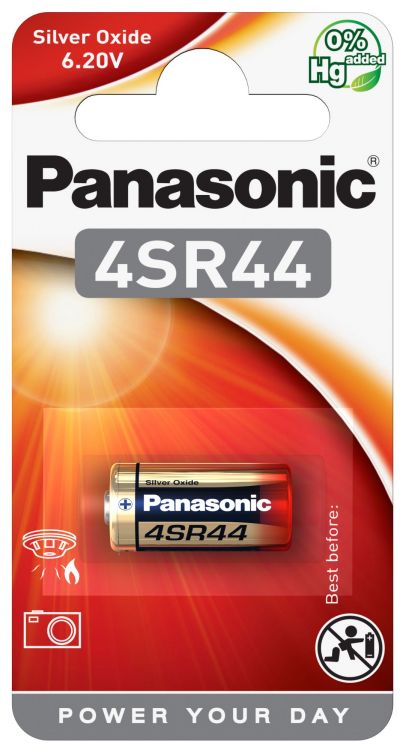 4SR44 Panasonic Cell Power Batterie, 1er Blister