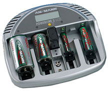 Ansmann Universal-Lader Powerline5 LCD