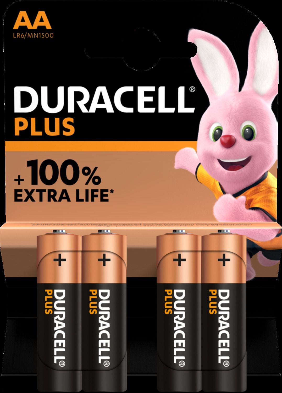 MN1500 Duracell Plus Mainline 100%