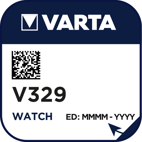 V329 Varta Uhrenbatterie