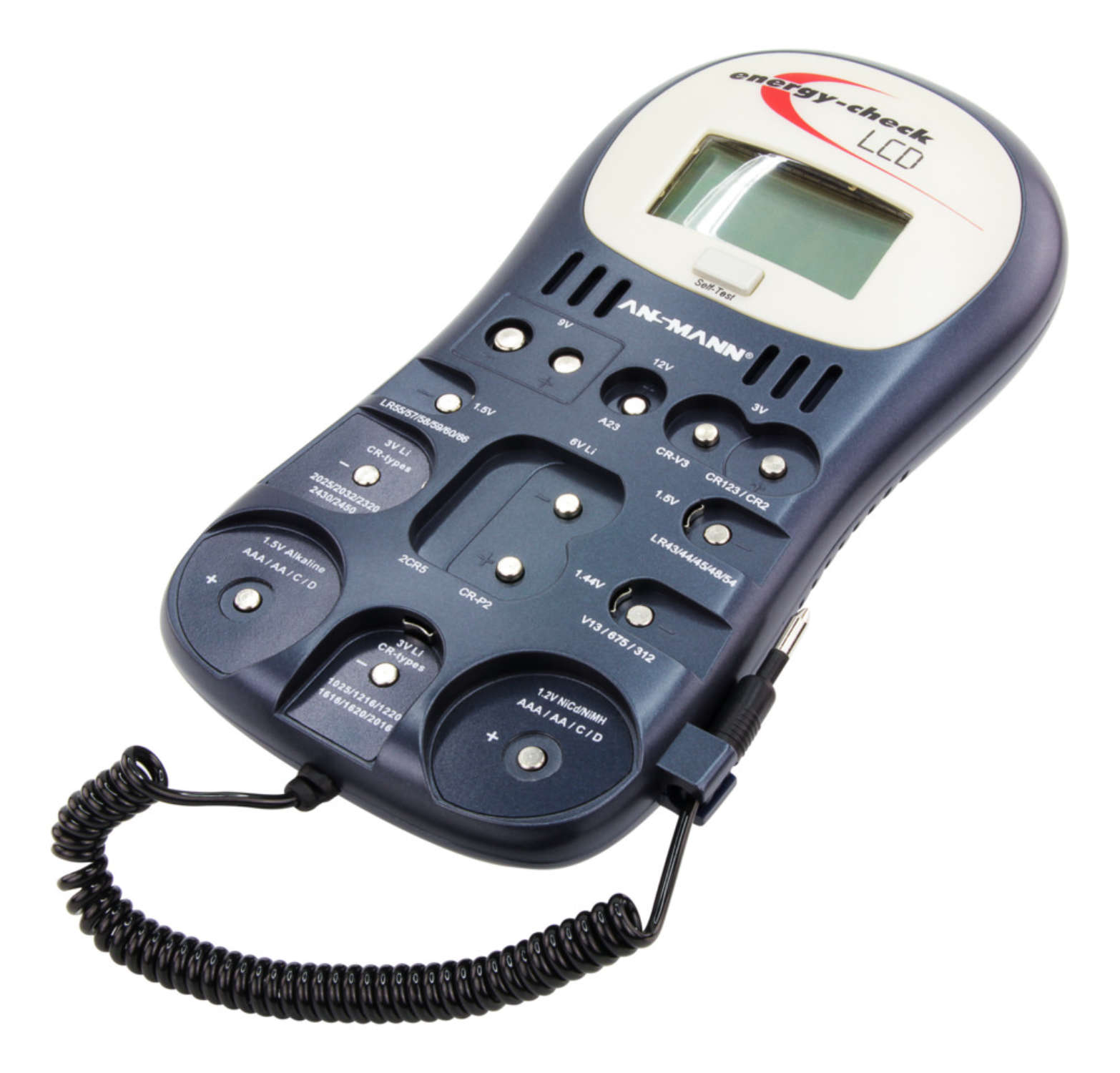 Ansmann Energy Check LCD Batterie-Tester