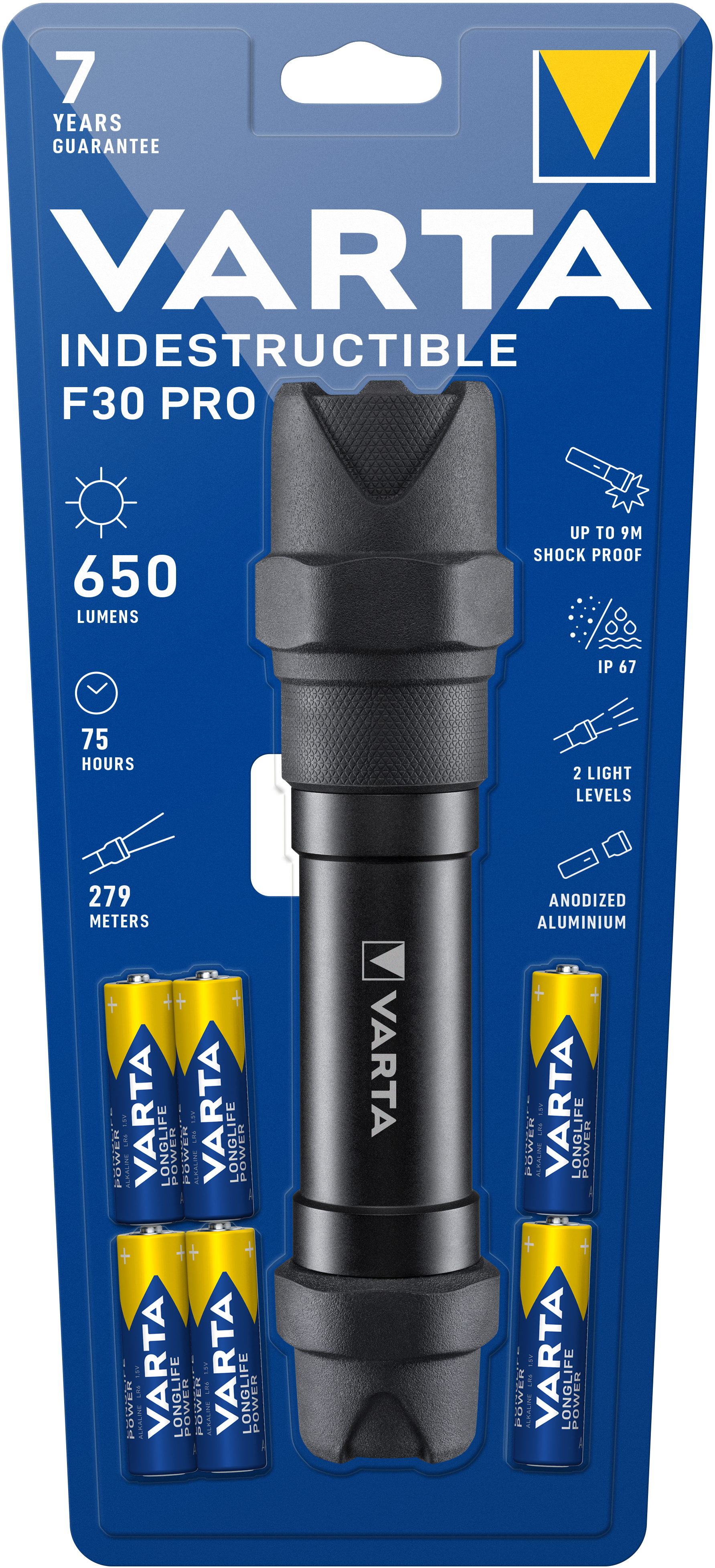 T18714 Varta Indestructible F30 Pro 6AA