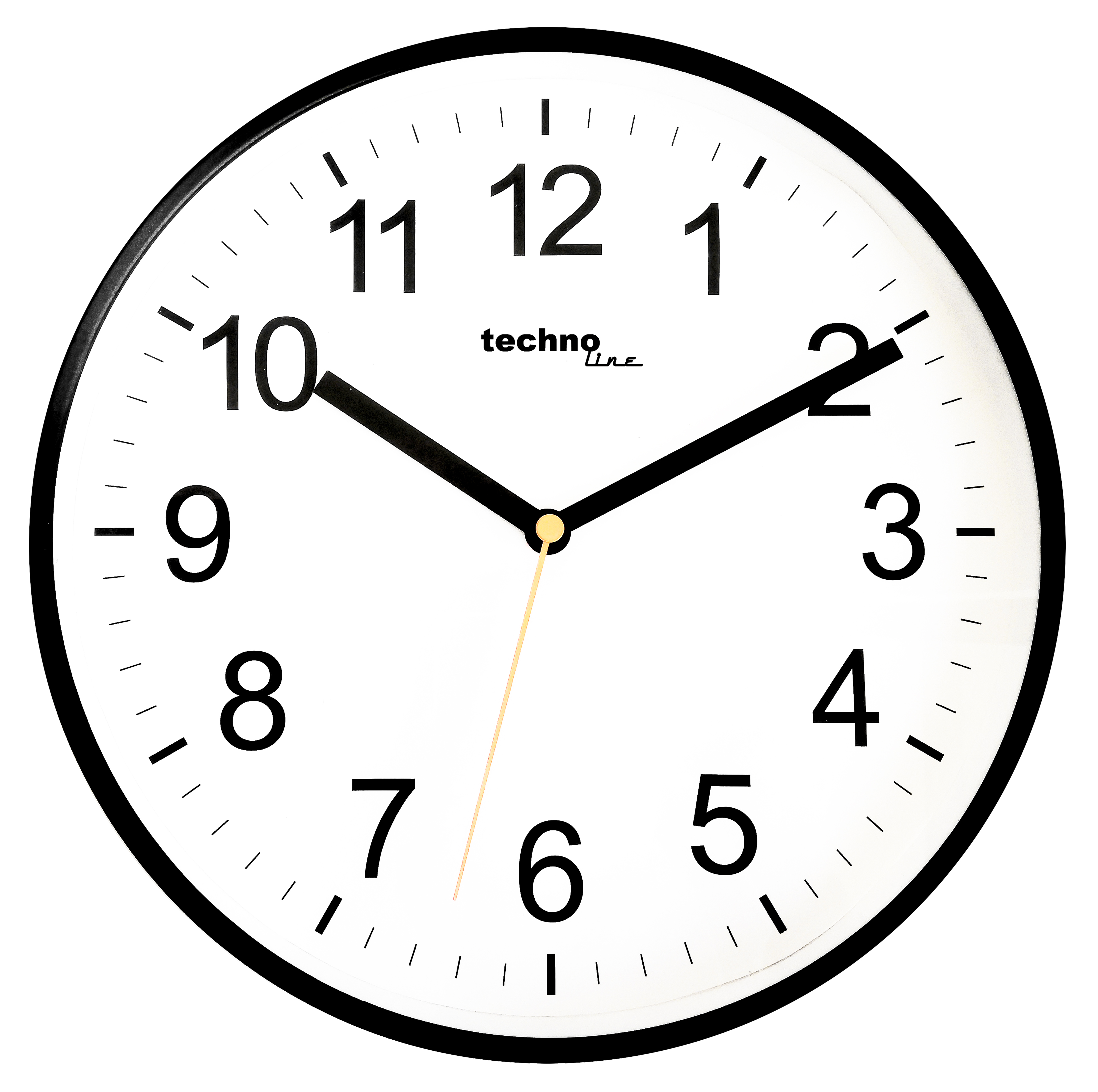 WT630  technoline Quarz-Wanduhr, Ø=25cm