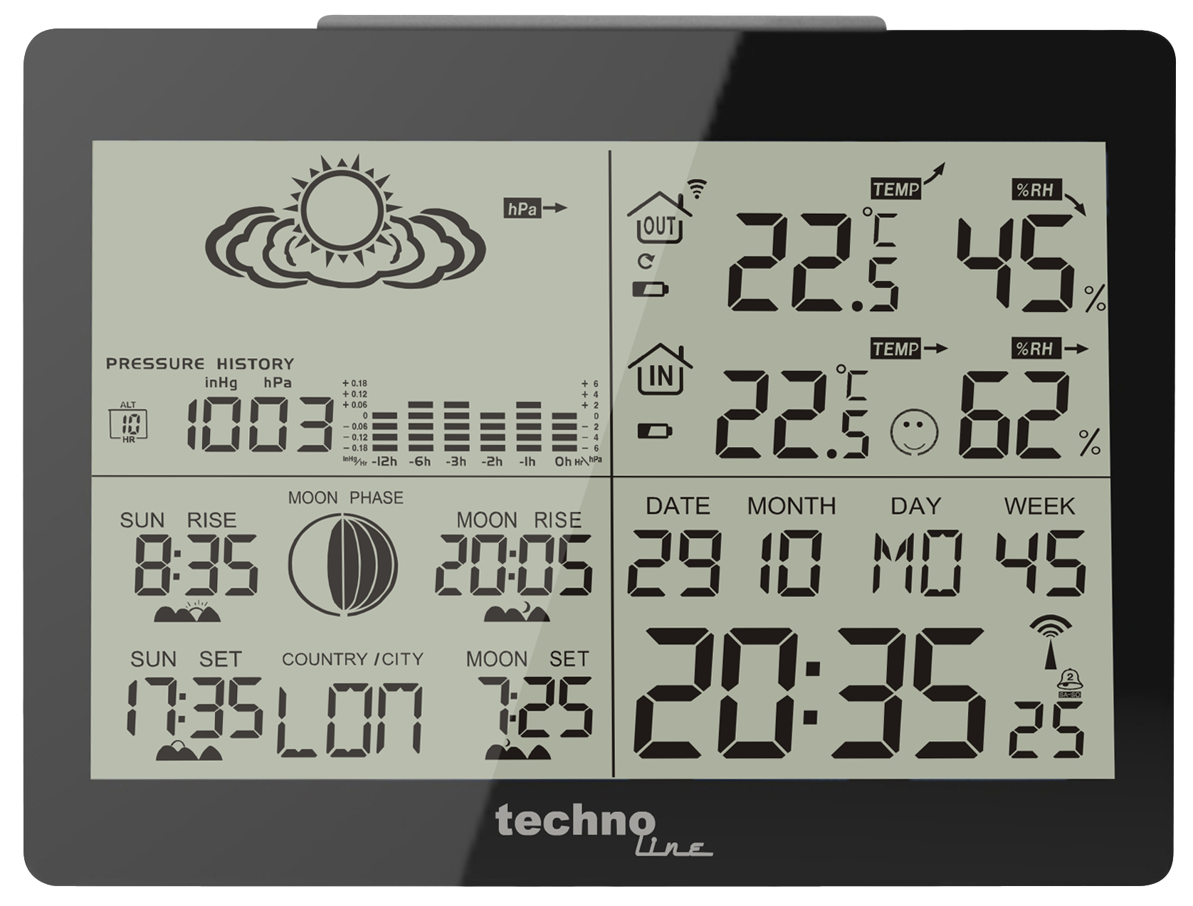 WS 6760 technoline Wetterstation