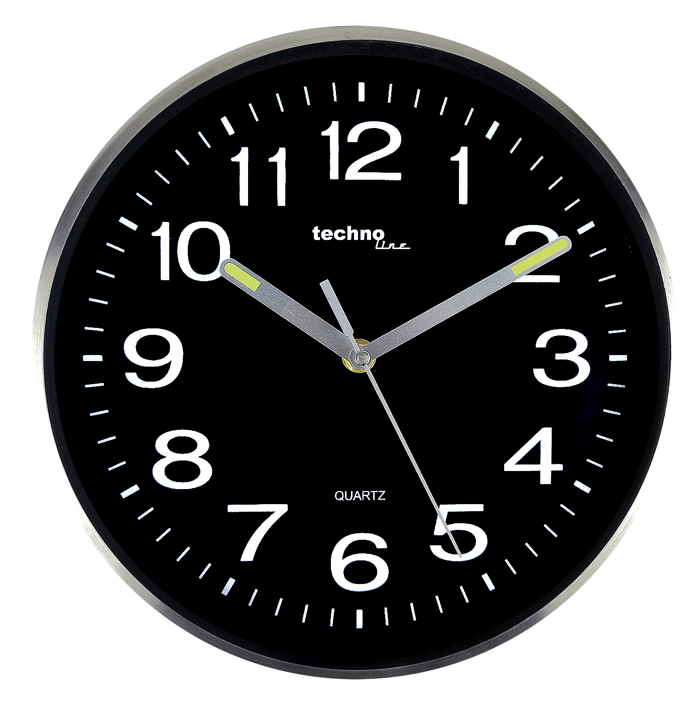 WT7620  technoline Quarz-Wanduhr, Ø = 25cm