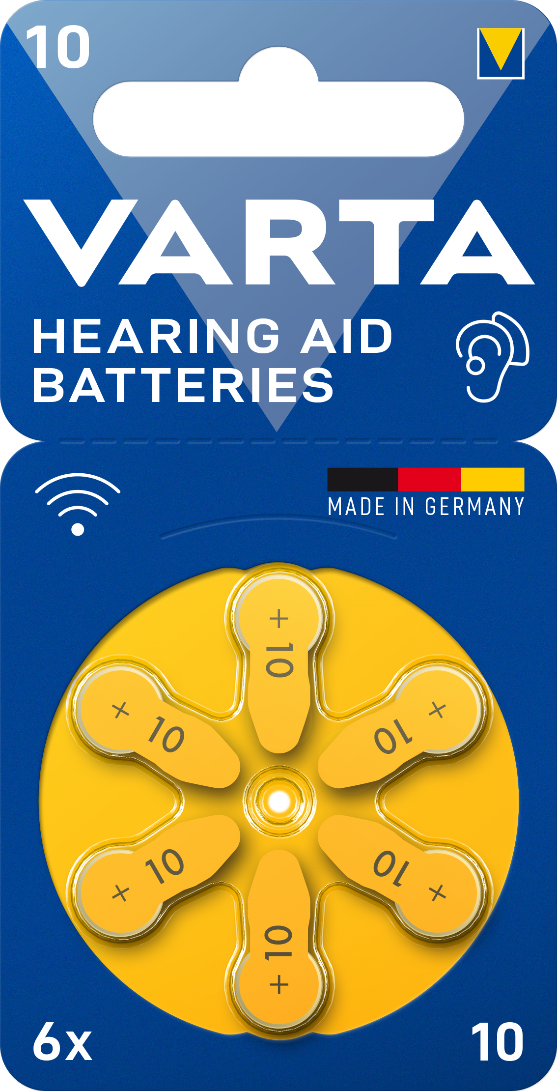 V10 Varta Hearing Aid Batteries