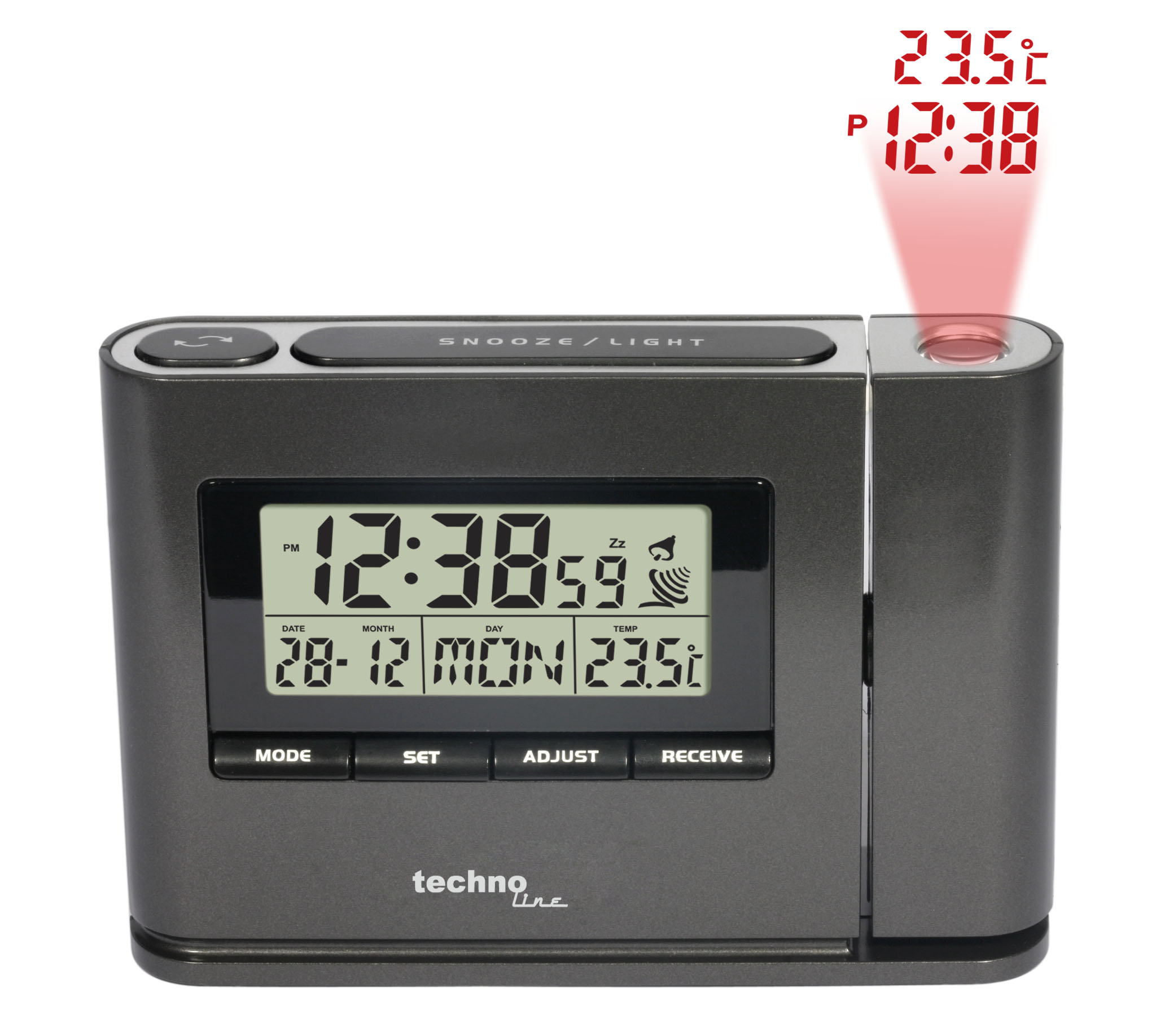 WT519 technoline Projektions-Funkwecker