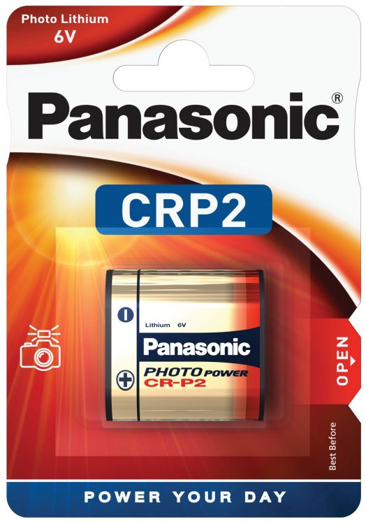 CRP2P Panasonic Photobatterie,1er Blister
