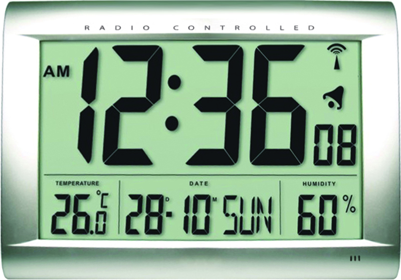 WS 8009 technoline XXL Funk-Wanduhr