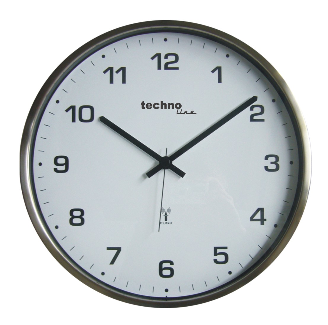 WT 8900 technoline Funk-Wanduhr, Ø = 33cm